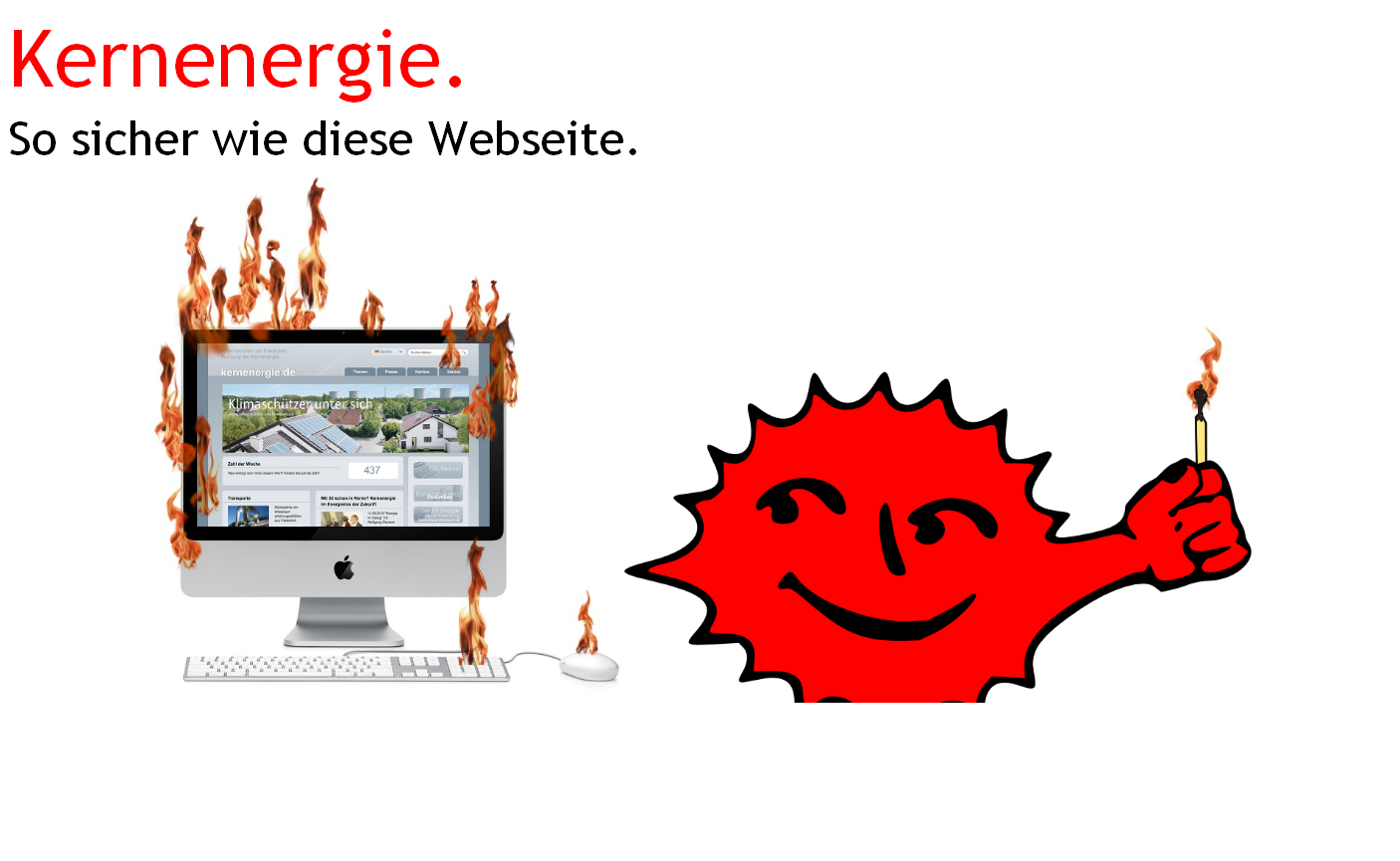 Webseite Kernenergie