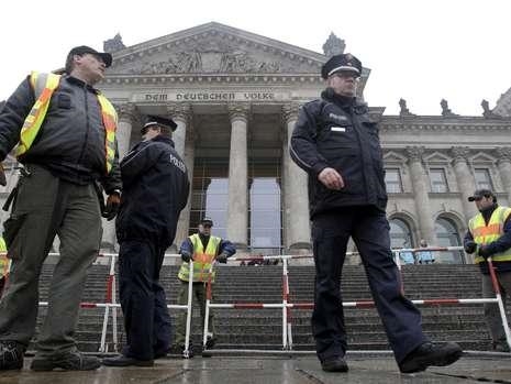 Polizei Reichstag