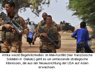 USA - Mali - Afrika