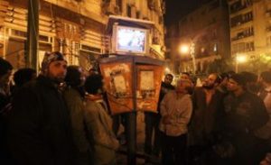 Ägypter auf dem Tahrirplatz