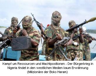 Milizionäre der Boko Haram