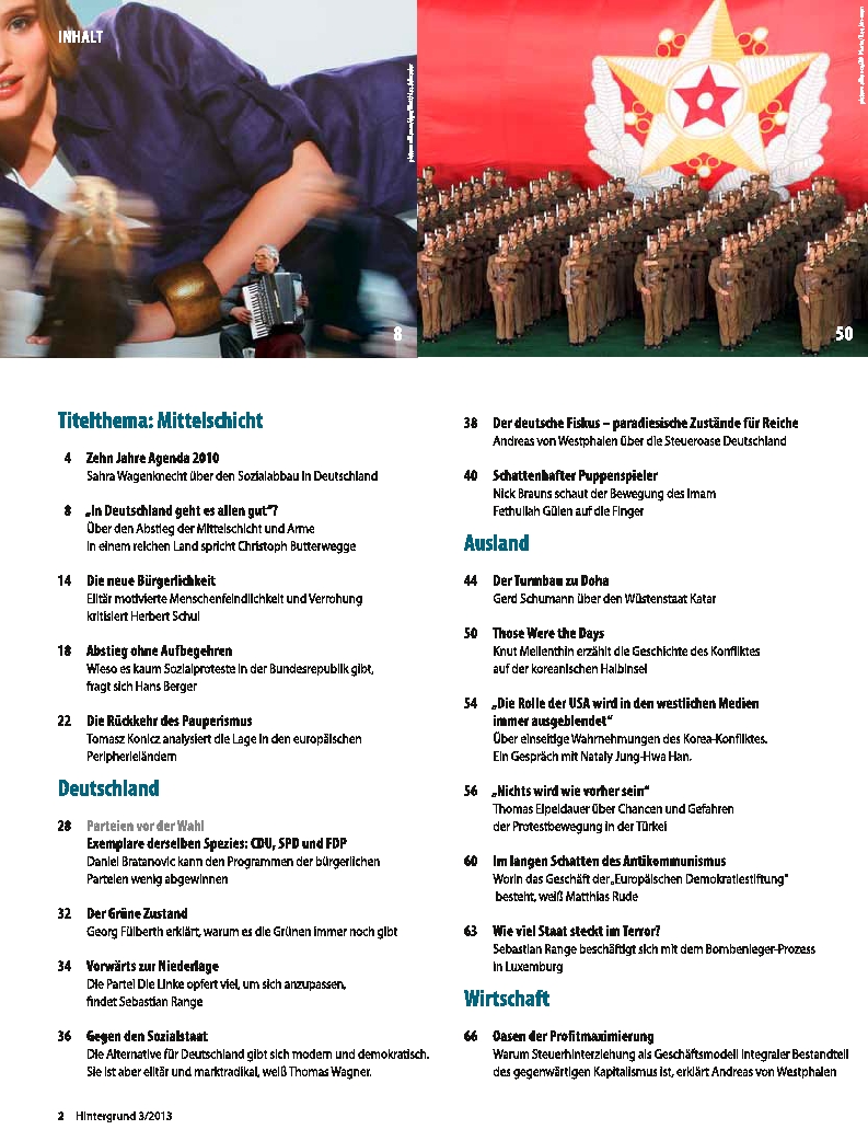 Inhalt Heft 3 13