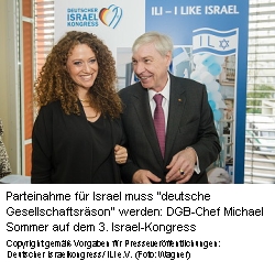 Michael Sommer auf dem Israelkongress