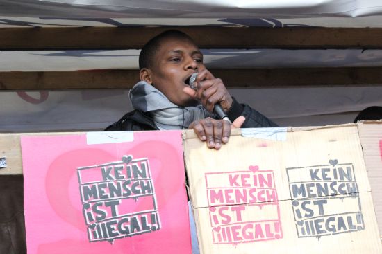 Refugee-Streik