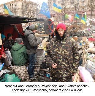 Demonstrant Kiew