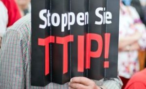 Protest gegen TTIP