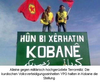 Kurden in Kobane