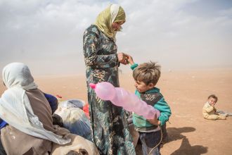 Flüchtlinge aus Kobani