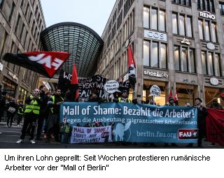 Protest vor der 