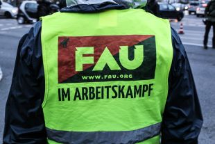 Im Arbeitskampf 