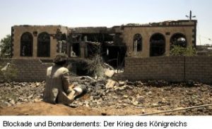 Zerstörung im Jemen
