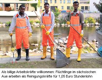 Stundenlohn 1,05 Euro