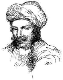 Abu Nawas (* 757 bis † 815) ist ein Vertreter der klassischen arabischen Literatur. Foto: Wikipedia