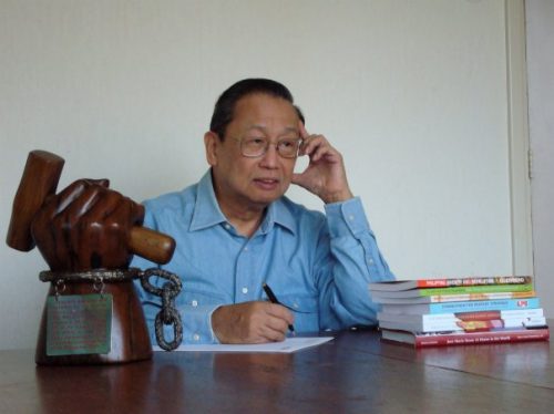 José María Sison, Mitbegründer der maoistisch-revolutionären CPP, lebt seit 1987 im Exil in den Niederlanden.