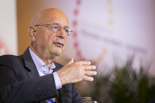 Klaus Schwab, Chef des Weltwirtschaftsforums in Davos